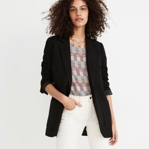 NWOT Madewell Larson Blazer Black Large